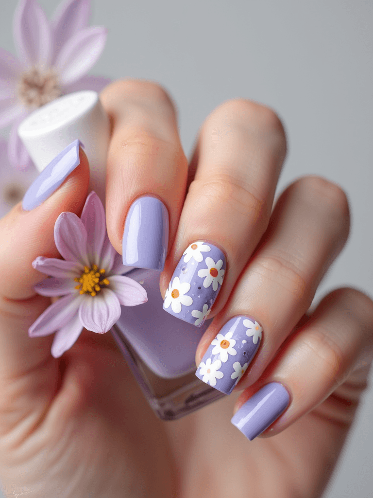 Nail art – pastel ombre shellac